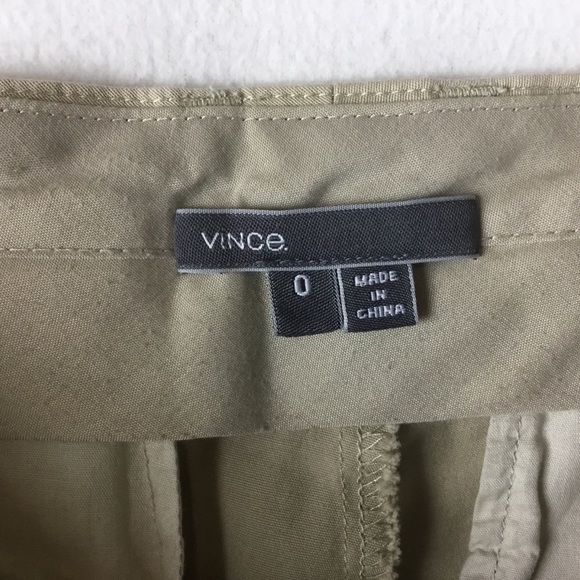 Vince Tan Rolled Cuff Boyfriend Trousers. - Picture 8 of 9